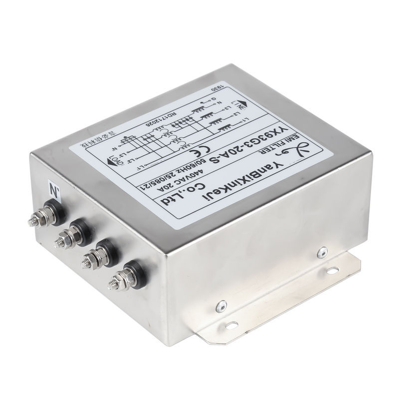 3 فاز 4 فیلتر EMI سیم 380V/520V