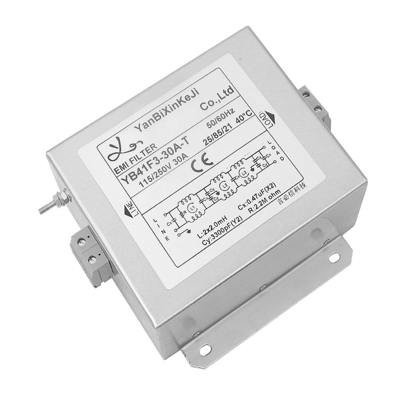 فیلتر نویز EMI 20A-200A با عملکرد عالی که به ویژه برای اینورتر 50/60 هرتز طراحی شده است