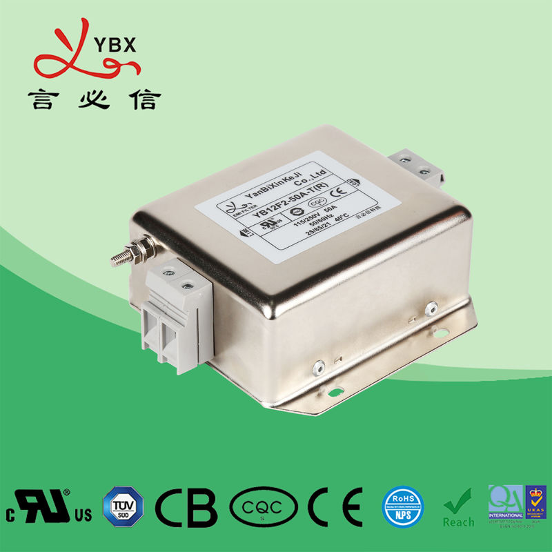 فیلتر شارژی خطی با کارایی بالا / 1A-60A EMI RFI Noise Filter