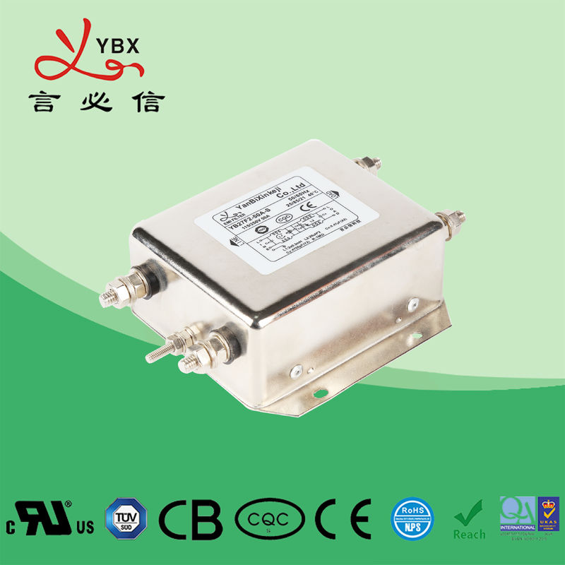 فیلتر شارژی خطی با کارایی بالا / 1A-60A EMI RFI Noise Filter