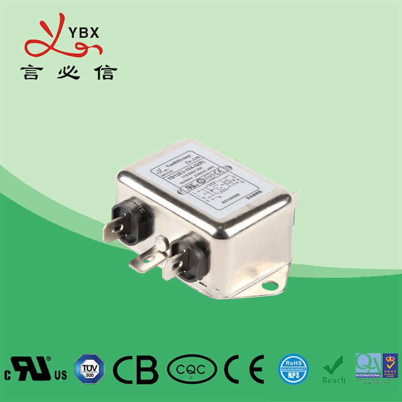 فیلتر فایروال خطی تک فاز، یخچال فیلتر EMI RFI Power Line