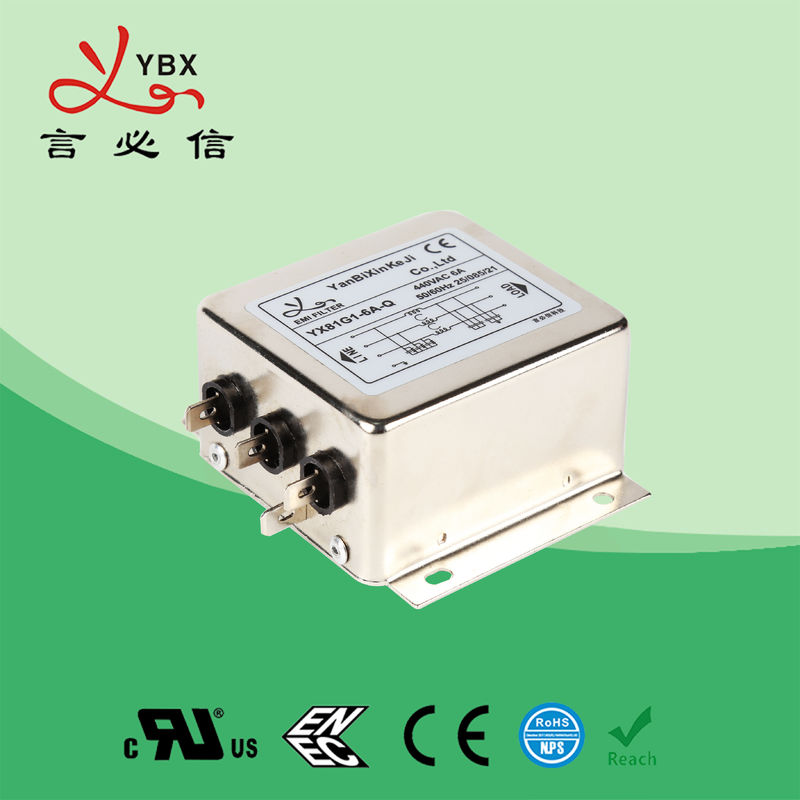 3 فاز EMI 3 خط اینورتر 380V 440VAC 3A
