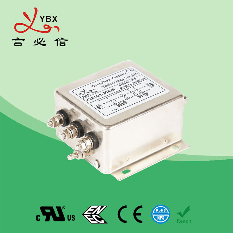 3 فاز EMI 3 خط اینورتر 380V 440VAC 3A