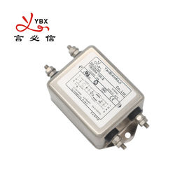 Single Phase Emi Power Filters 3A 6A 10A Bolts AC Low Pass Filter